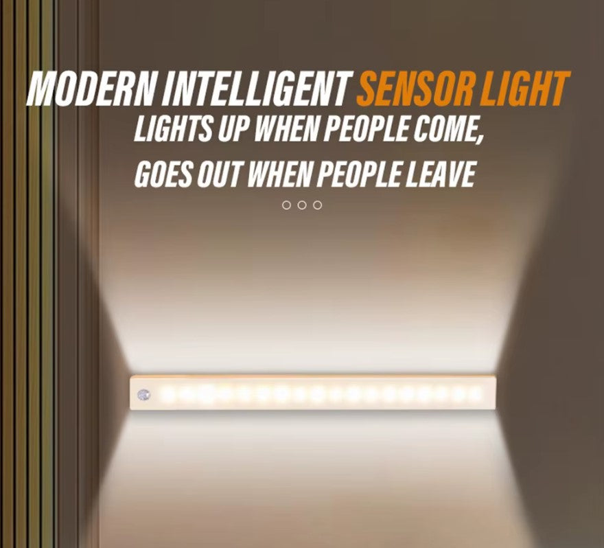 Set 3 x Lampa LED multifuntionala cu senzor de miscare - 20 cm