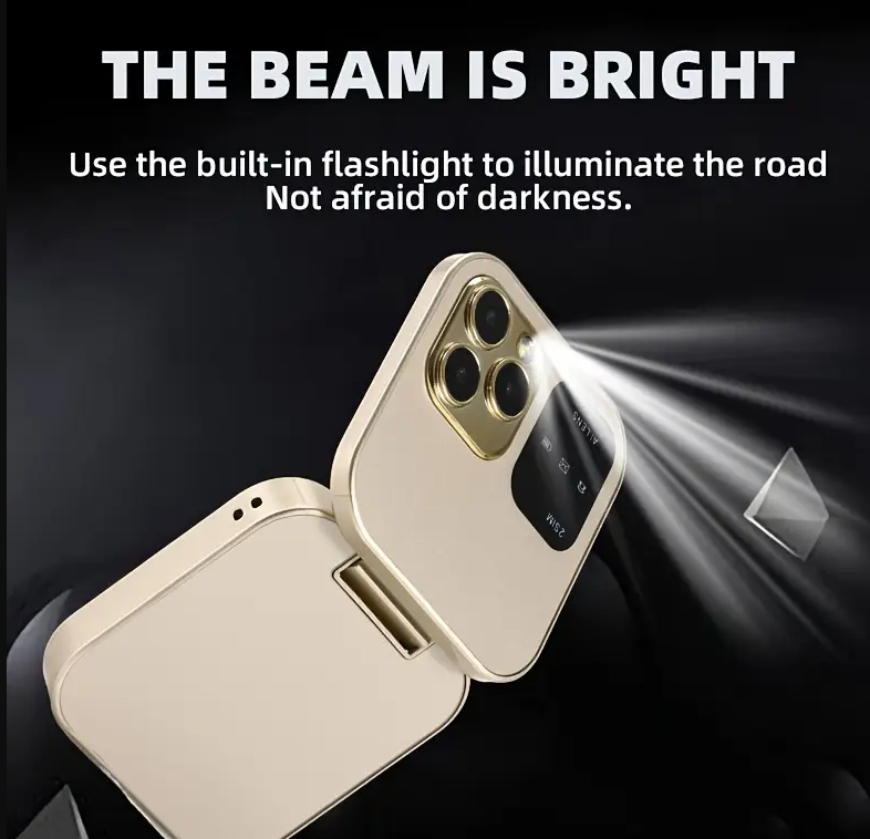 Telefon de Buzunar Pliabil Flip i16 Pro, Dual SIM