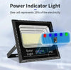 Proiector JORTAN LED 100W cu panou solar si telecomanda, IP66