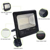 Proiector JORTAN LED 100W cu panou solar si telecomanda, IP66