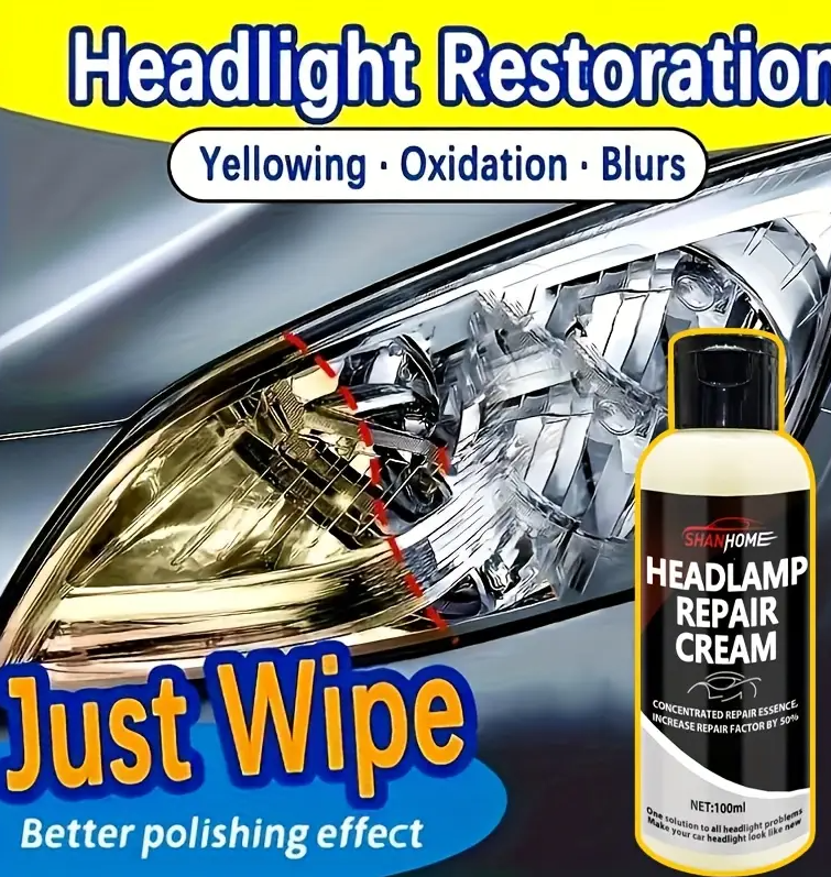 Polish Faruri Solutie Curatare si Lustruire Faruri 150ml