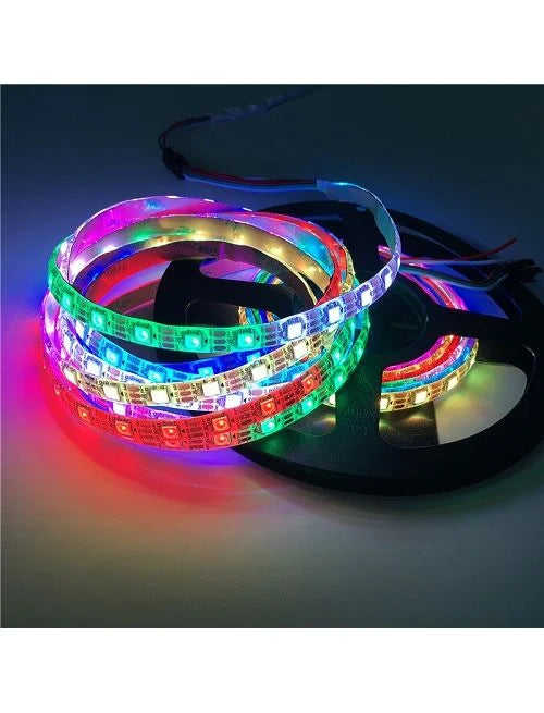 1+1 CADOU :  Banda LED RGB Multicolor cu Telecomanda 5M