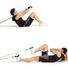 SET 11x Piese pentru antrenament cu benzi elastice rezistente + CADOU 3 benzi fitness