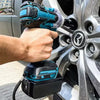 Cheie de Impact- Masina de Insurubat 550Nm cu 43 de Accesorii, 2 Acumulatori 24V si Trusa