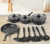Set Pentru Gatit 13 piese , Negru