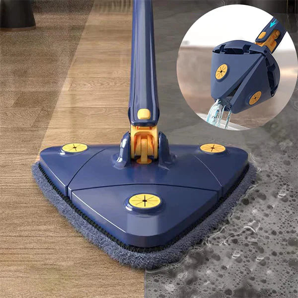 1+1 CADOU: Mop Clean Master Reglabil cu Rotire 360°