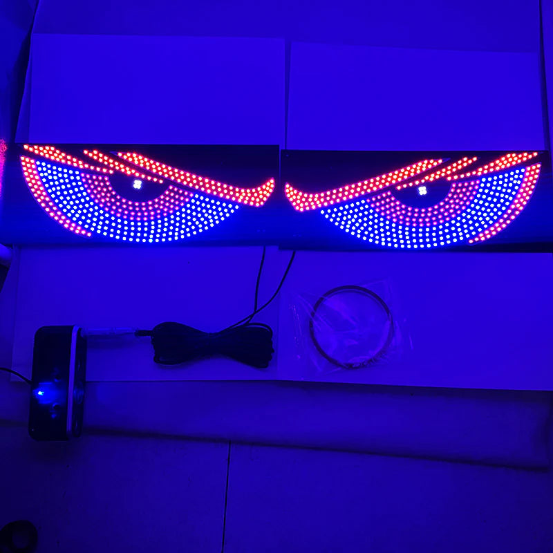 Panouri LED Matrix Auto , lumini LED, model cu ochi, iluminare puternica