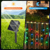 1+1 CADOU Instalatie solara flori Sakura 50 LED