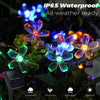 1+1 CADOU Instalatie solara flori Sakura 50 LED
