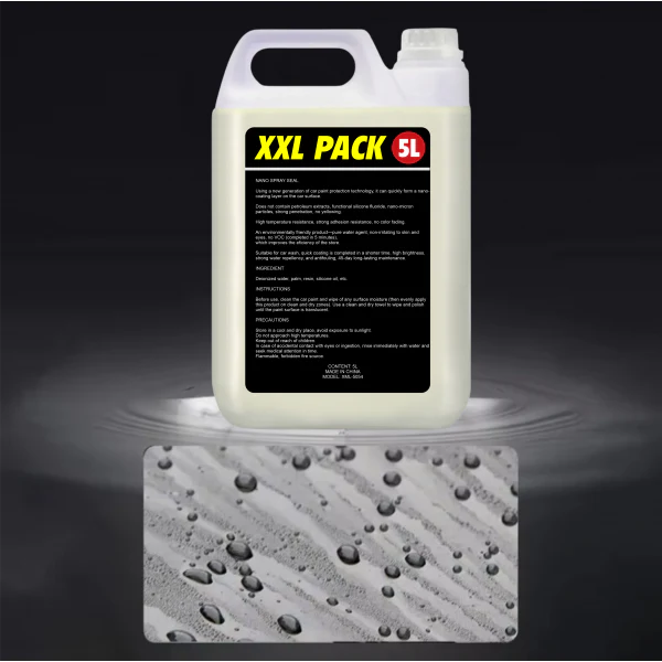XXL Pack Spray Nano pentru masina cu acoperire rapida, 5L + spray aplicare + laveta